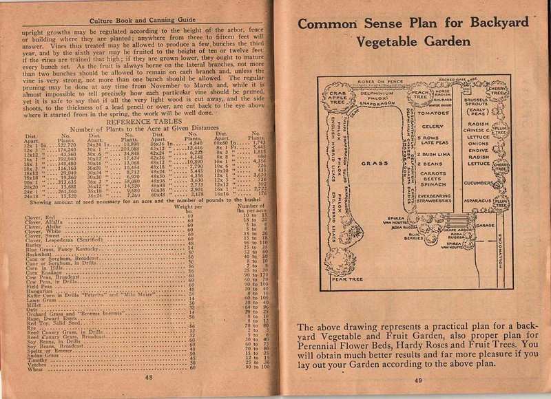 c1930 Condon's Culture Book and Canning Guide, Seedsmen, Plants, Vegetables 64p. gallery