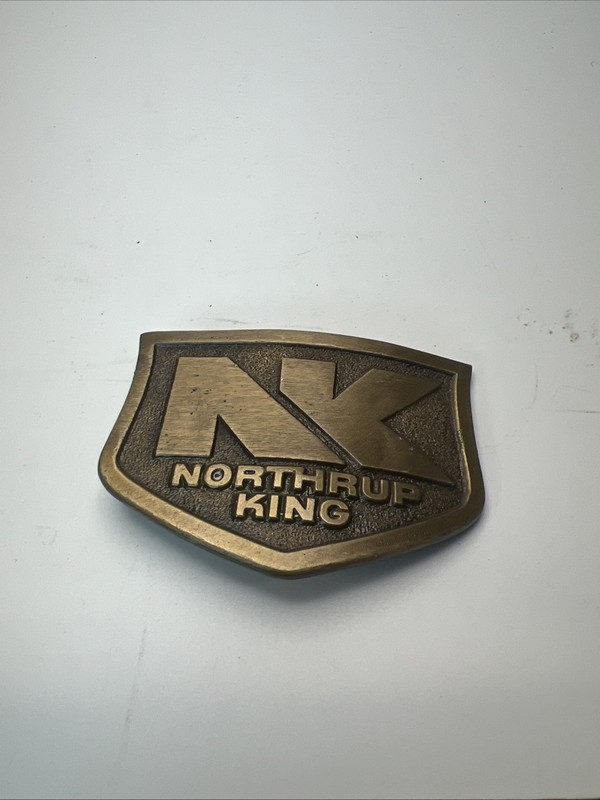 Vintage Brass Belt Buckle – Northrup King