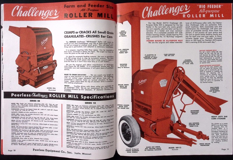 1961 Feed Makers Brochure Peerless Equipment Company Joplin MO gallery