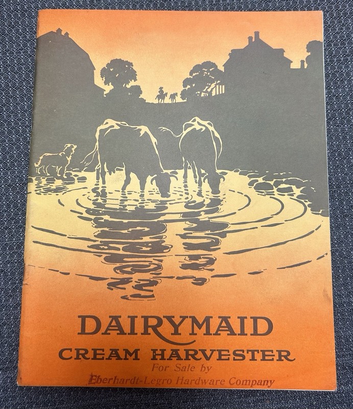 1910 International Harvester Dairymaid Cream Harvester Brochure Catalog- Origina