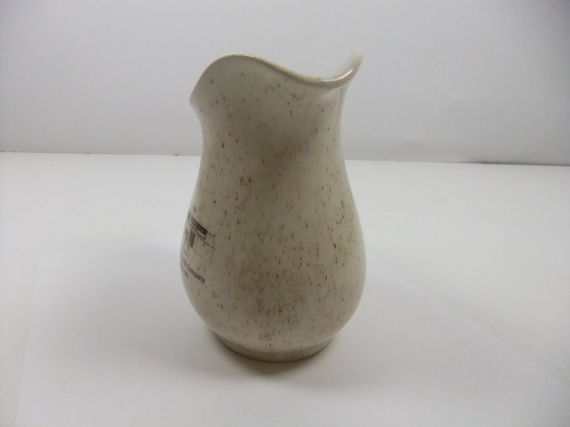 Halstad Elevator & Grandin Co-Op Oil Small Jug Advertising Arnel’s Pottery gallery