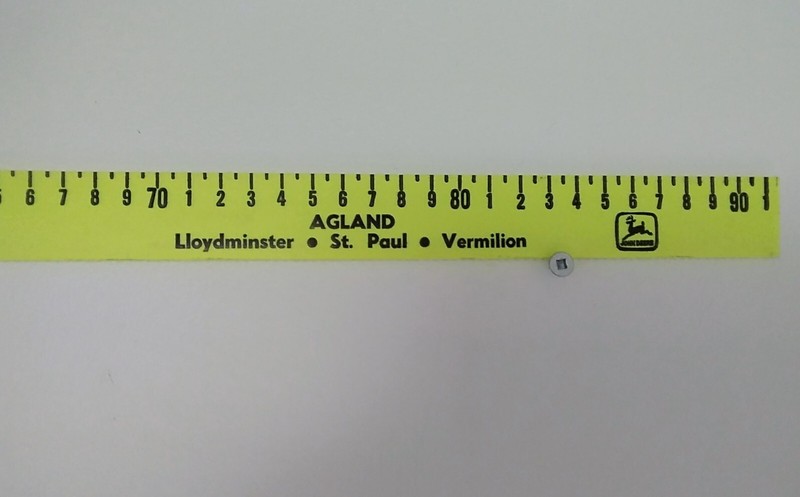 John Deere Neon Green 36 inch Dealer's Yard Stick Ruler gallery