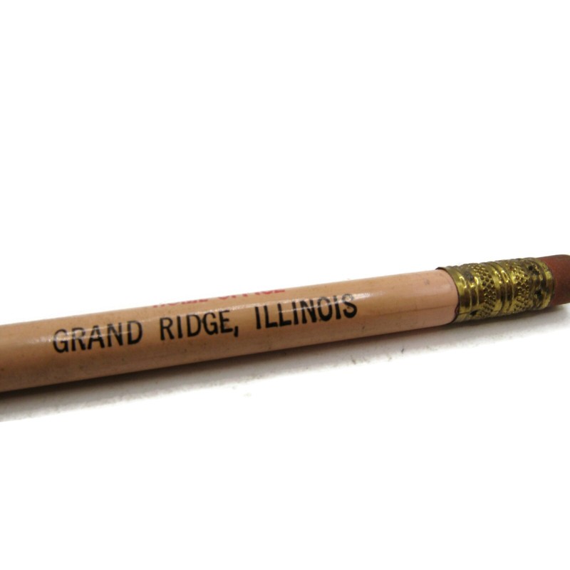 Vintage Pfister Hybrid Seed Co Mechanical Pencil Ad Arthur Walter Grand Ridge IL gallery