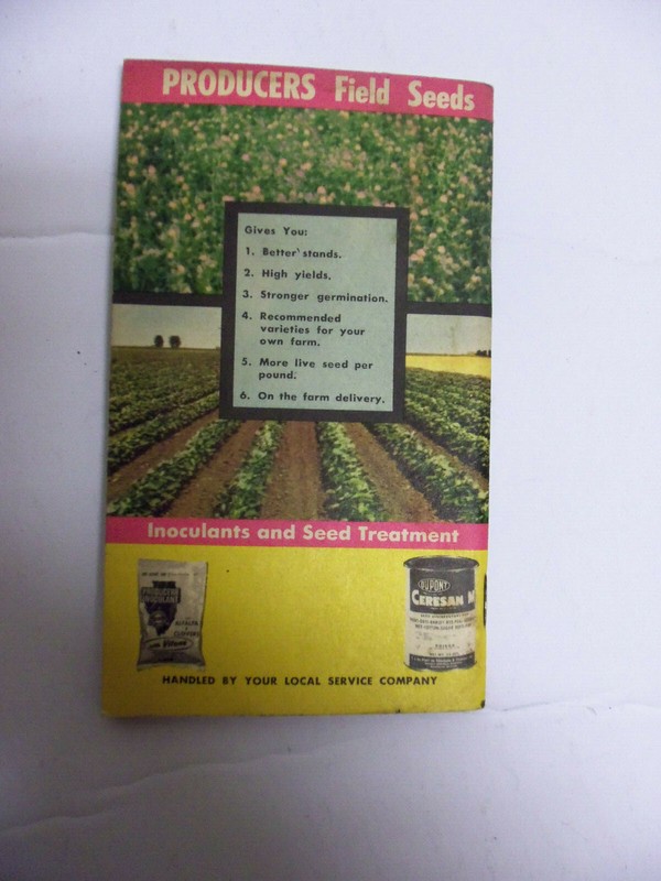Producers Seed Co. Piper City, Illinois Brochure And Notebook It Is Not Dated gallery