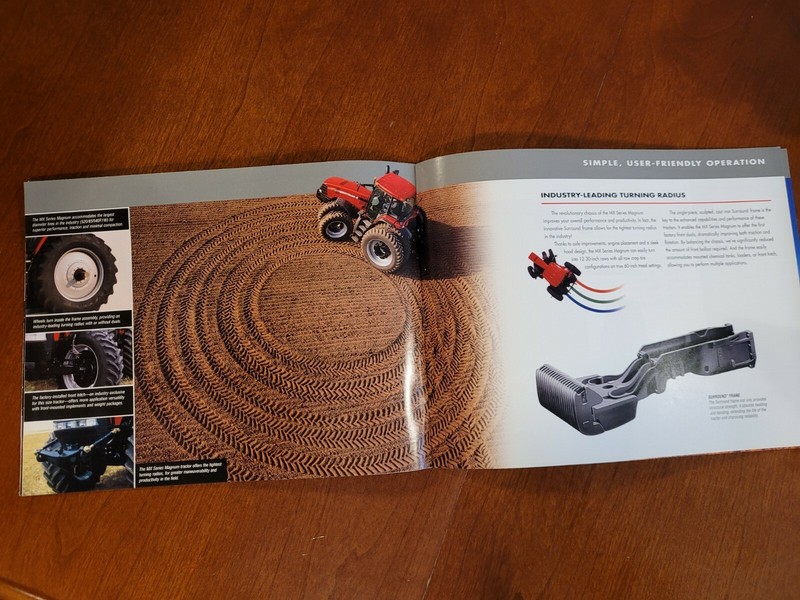 Case IH MX Magnum Series Tractor Sales Brochure # AE259090 year 2000 145-235 HP gallery