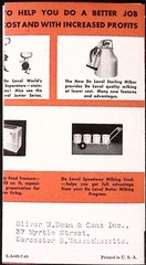 1950s DeLaval Speedway Vacuum Mil Can Hoist DeLaval Separator Co Brochure