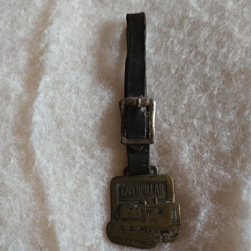 Vintage 1940’s Watch Key Fob CATERPILLAR MARINE DIESEL Alban Tractor Baltimore gallery