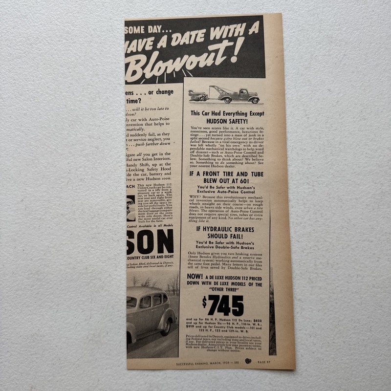 Oliver Farm Equip Co. Machinery Successful Farming March 1939 Advertisement gallery