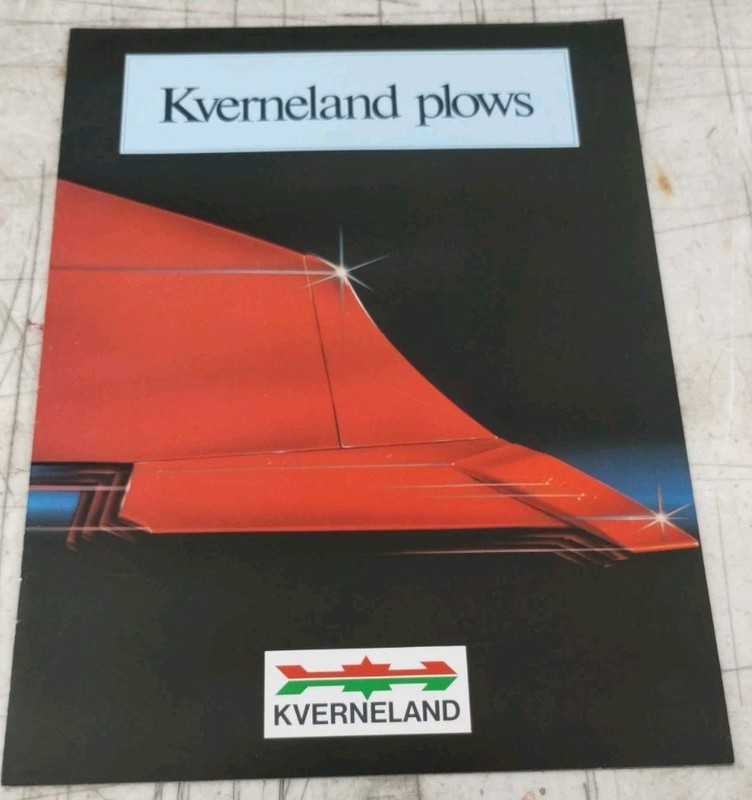 Kverneland Blades Sales Brochure