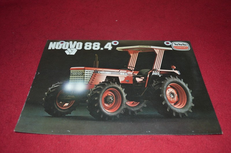 Carraro Noovo 88.4 Tractor Dealer’s Brochure DCPA2