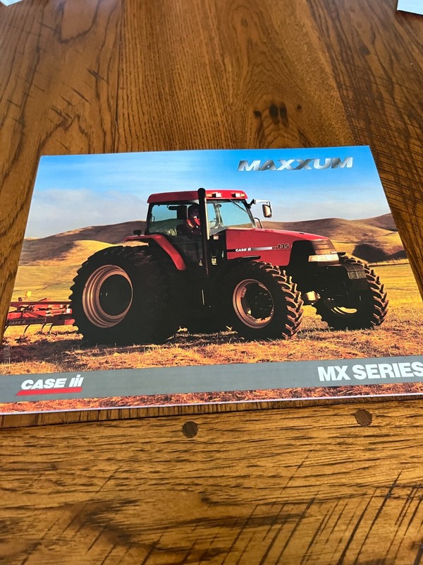 Case International Maxxum MX Series Tractor For 1997 Brochure FCCA