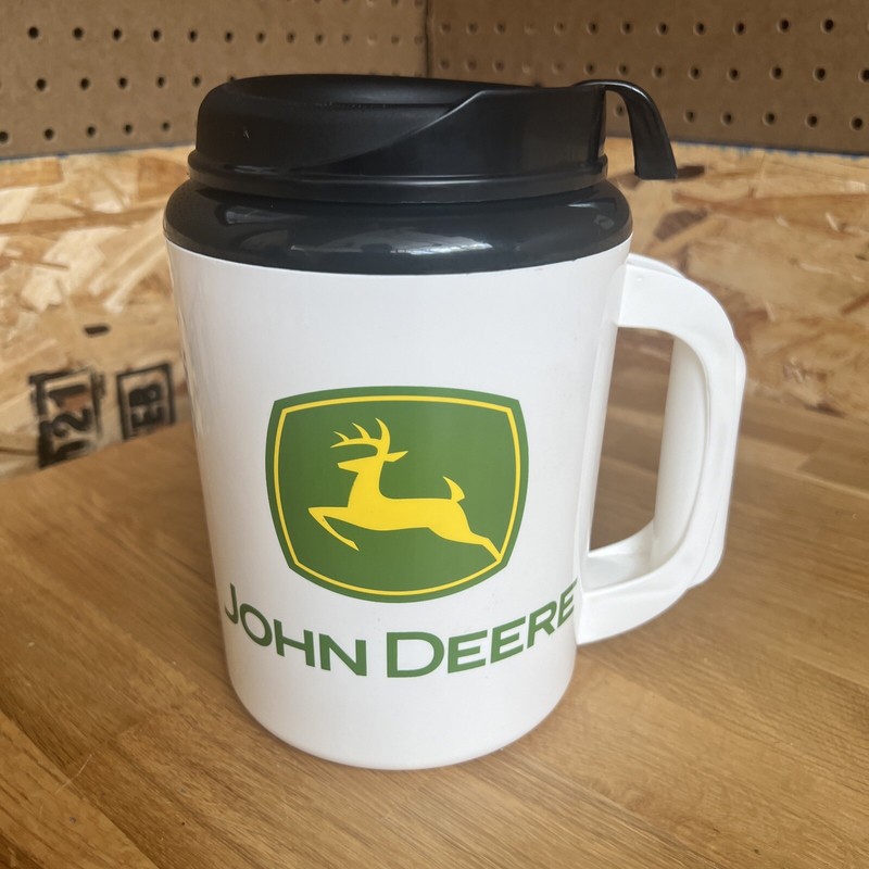 John Deere Insulated Travel Cup Mug Licensed Thermo Serv Wide Mouth USA