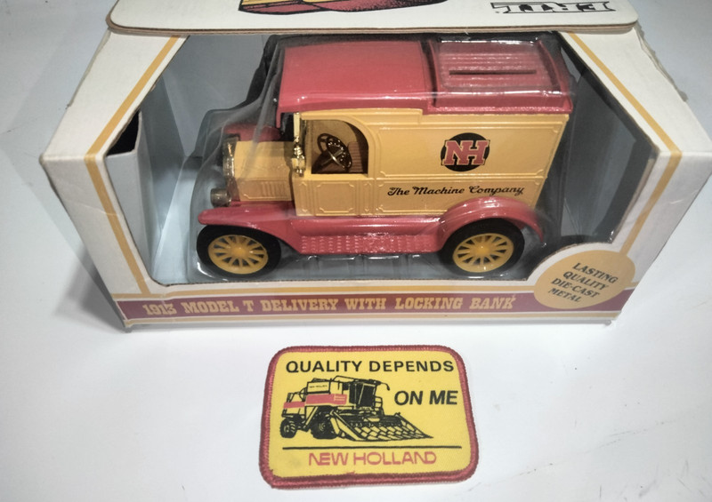 Vintage NOS New Holland Model T Delivery Truck 1/25 Scale Diecast Bank by Ertl gallery