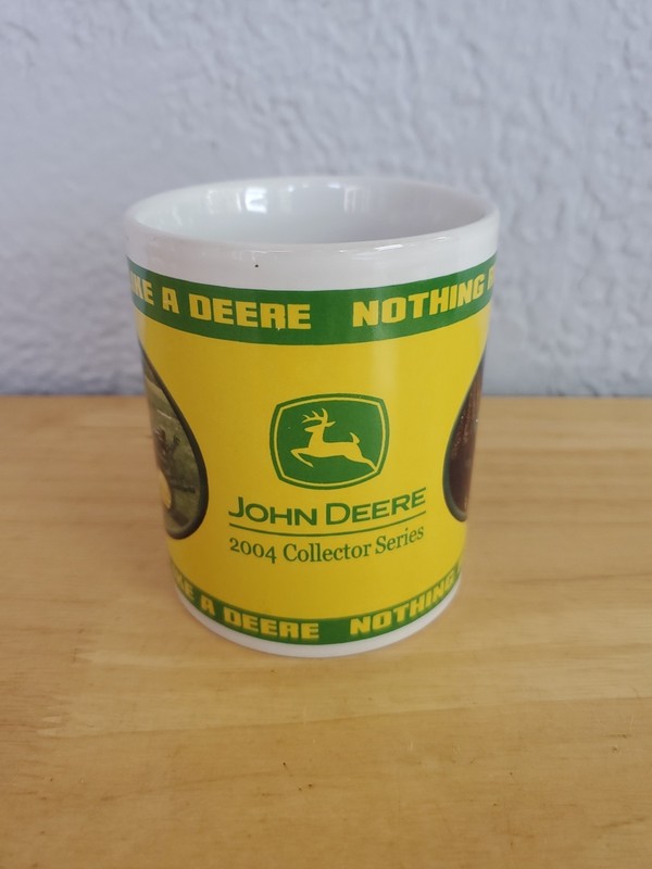 John Deere 2004 Collector Series Coffee Mug Cup #31151 Nothing Runs Like A Deere gallery