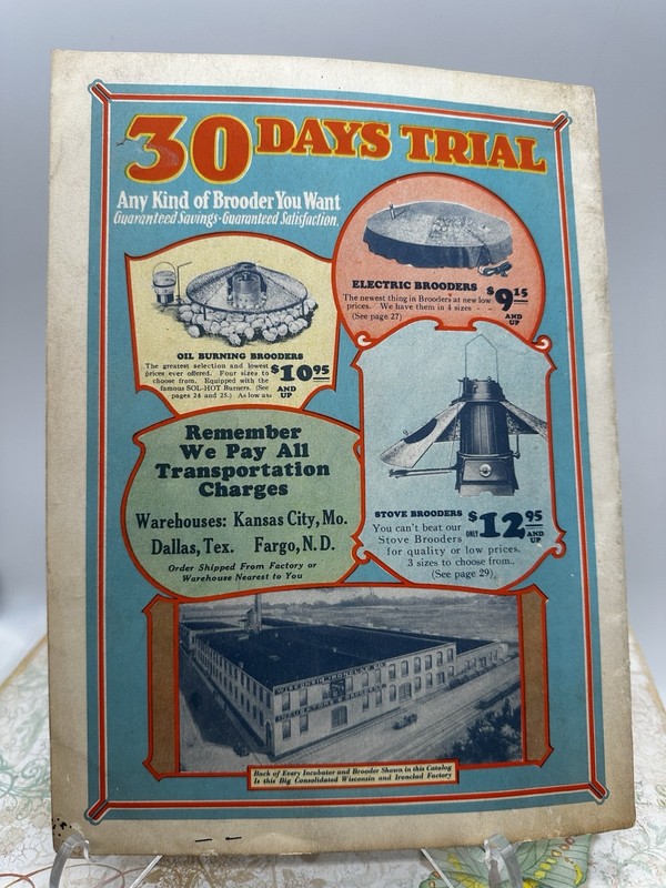 Wisconsin-Ironclad 30th Annual Catalog Incubators Brooders Racine, WI Ephemera gallery