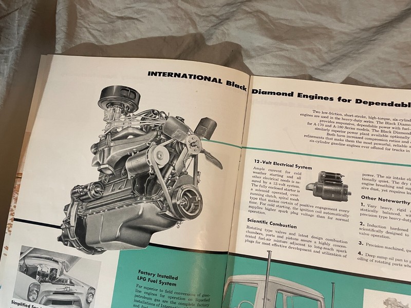 International Harvester A-Line Heavy Duty Trucks For 1957 Brochure A 170 180 gallery