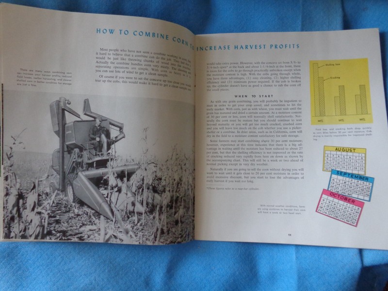 Vintage 1957 John Deere Combine & Related Catalog gallery