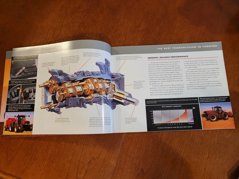Case IH MX Magnum Series Tractor Sales Brochure # AE259090 year 2000 145-235 HP gallery