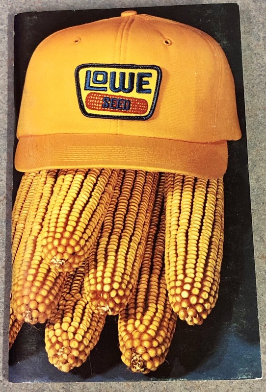 VINTAGE 1977 Lowe Seed Corn Data Memo Farm Notebook Advertising Book Kankakee IL