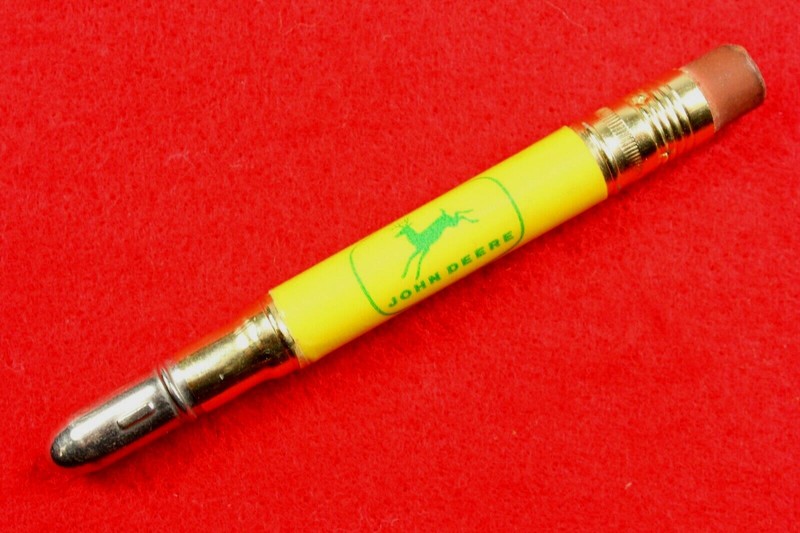 Vintage 1950s John Deere Bullet Pencil WESTWOOD IMP. Co. Grand Ledge, Michigan