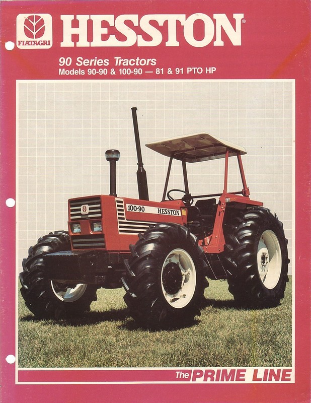 Farm Tractor Brochure – Hesston – 90-90 etal – 90 series – c1980’s (F1303)