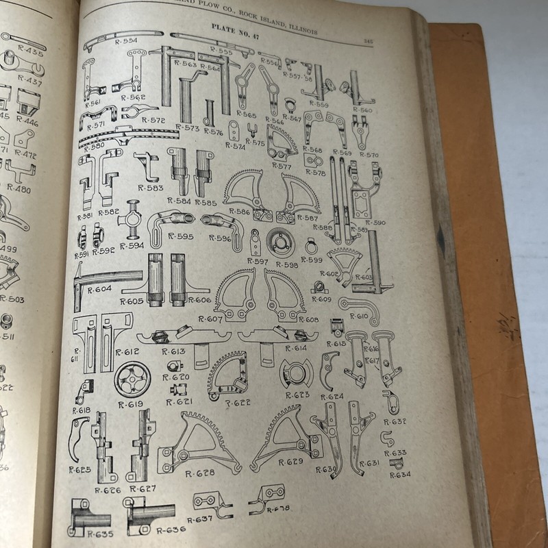 Vintage 1920 Rock Island Plow Repair Catalog No. 60 June 1920 gallery
