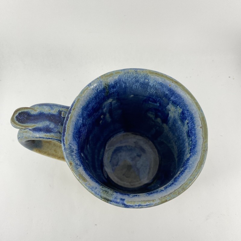 HUBBARD FEEDS INC Hand Made Coffee Cup 2006 Signed Ayers gallery