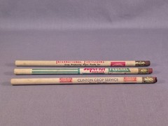 Vintage Pencil Lot of 3 Fertilizer Crop Service Michigan New York Advertisement
