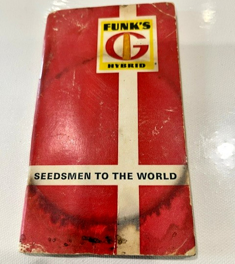 2657.23 – 1970’s Funk’s Hybrid Seed Corn Data Note Book – 23nd Edition