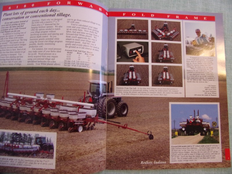 Vintage White 6000 Series Planters Managing For Profit Sales Brochure 1992 gallery