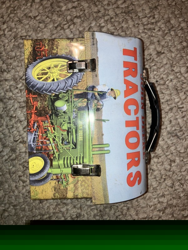 Collectible John Deer Metal Lunch Box The Tin Box Company NEW