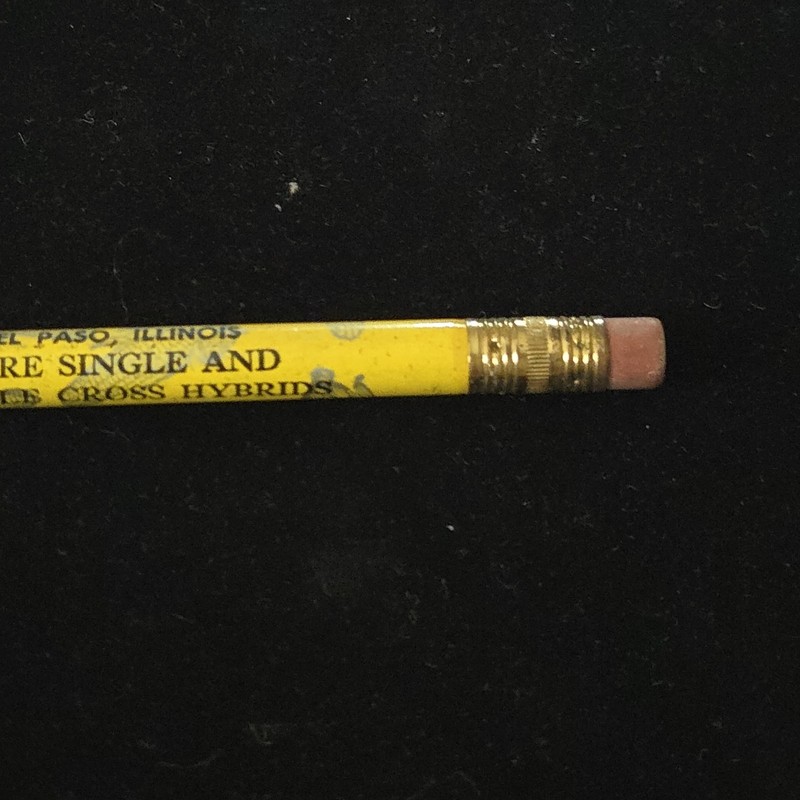 Vintage Unsharpened Lester Pfister El Paso Illinois Advertising Pencil - #19 2B gallery