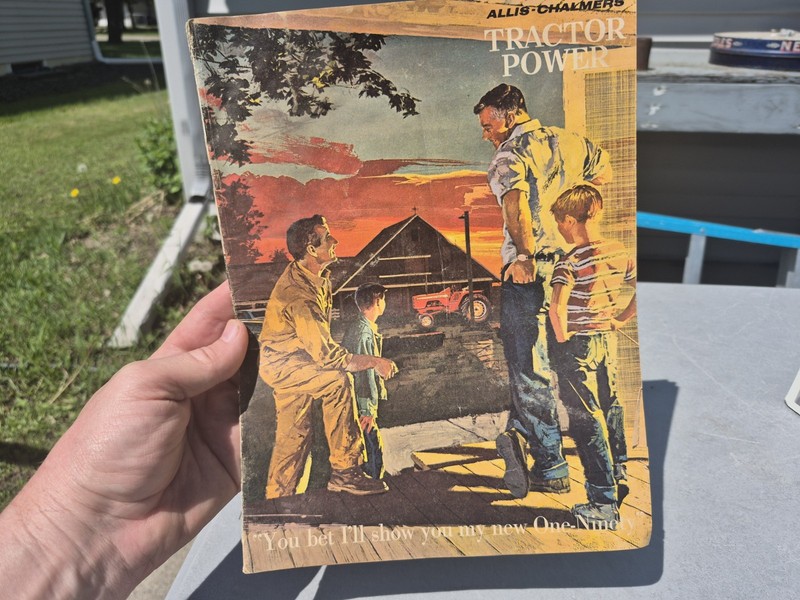 1949 Allis Chalmers Sales Brochure Tractor Power 190 D17 D10 D12 D15 D21 Crawler