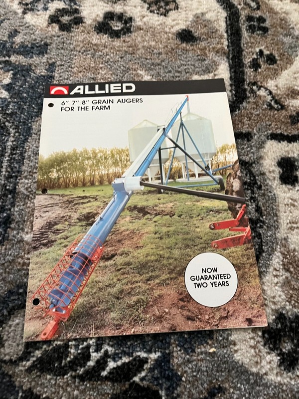 Allied 6″ 7″ 8″ Grain Augers Brochure FCCA