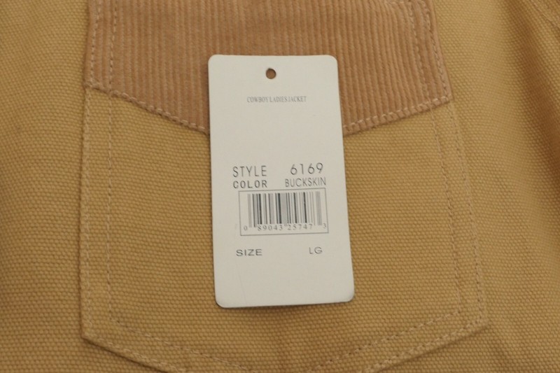 FUL-O-PEP Buckskin Barn Coat Lightweight Size Large gallery