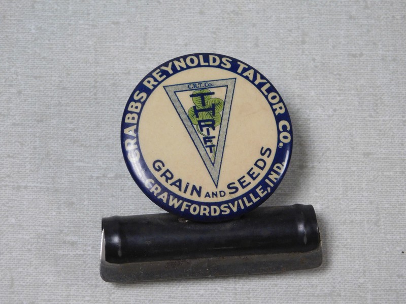 Crabbs Reynolds Taylor Company Crawfordsville Indiana Grain & Seeds paper clip