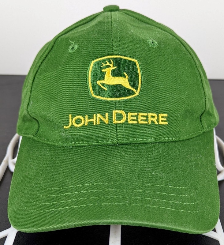 John Deere Baseball Adjustable Hat Nothing Runs Like A Deere Cotton One Size