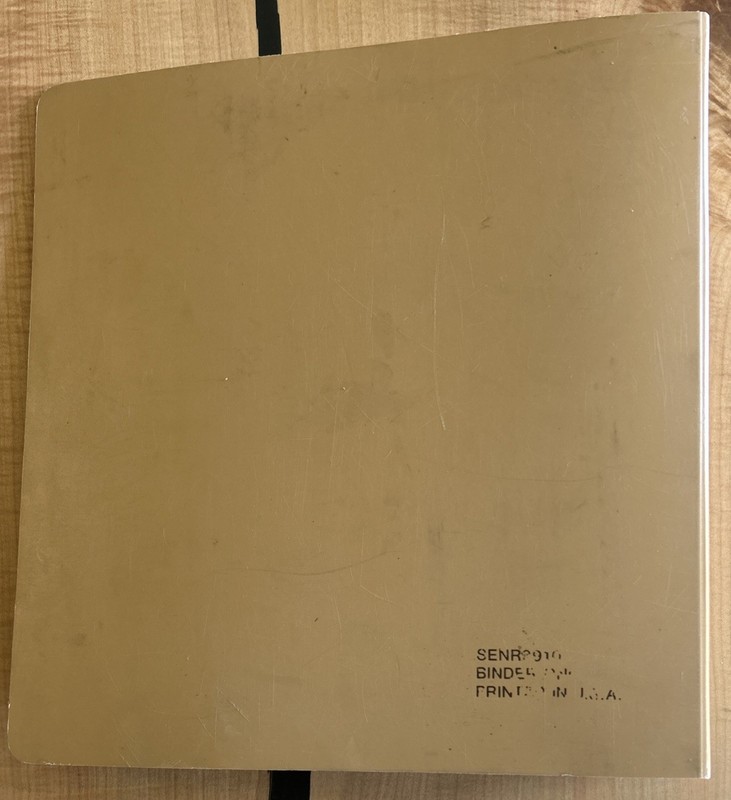 Vintage Caterpillar CAT Performore Used Empty 3 Ring Binder U.S.A. gallery