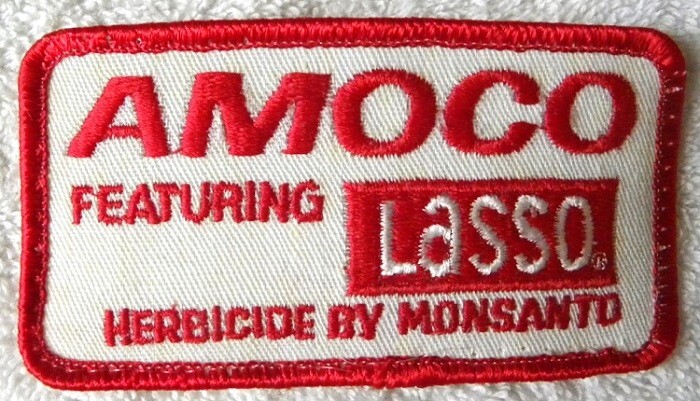 Vintage Amoco Lasso Corn,Soybean Herbicide by Monsanto,Farm Seed Planting Patch