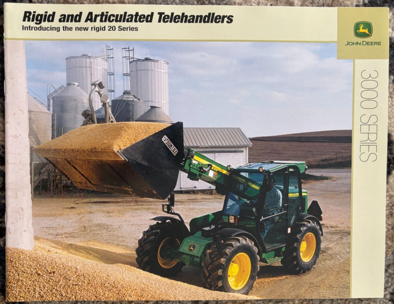 John Deere 3000 Series Telehandlers For 2004 Brochure AMIL26