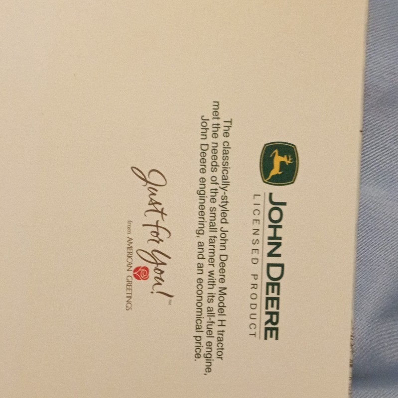 John Deere Season’s Greetings Holiday Greeting Card, Agriculture Theme gallery