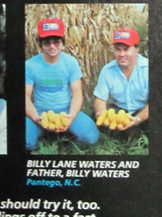 8×11 Original 1956 Smith Douglas Ad Features Billy Waters Pantego NC
