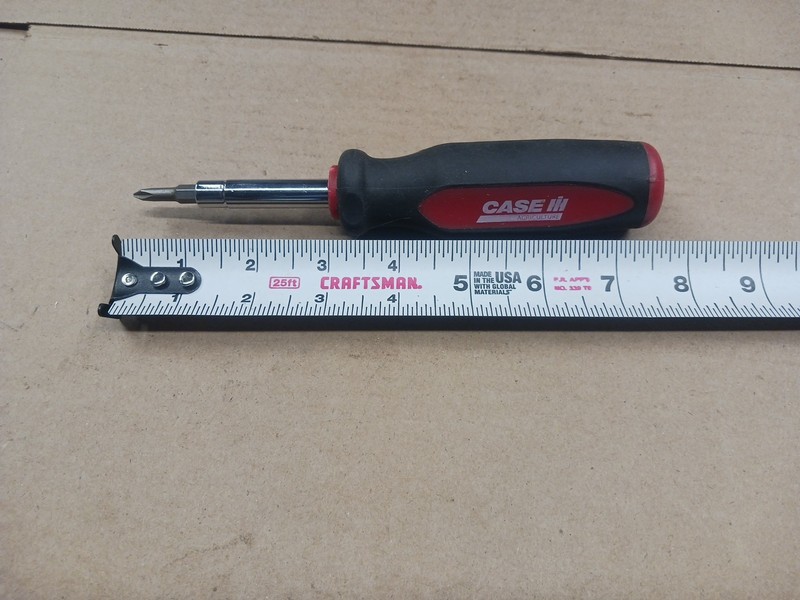 Case IH Agriculture 6 In 1 Screwdriver, used