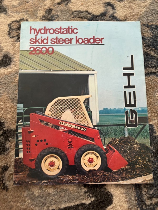 Gehl 2600 Skid Steer Loader Brochure FCCA25