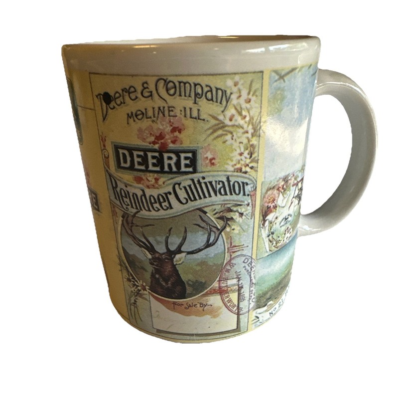 John Deere and Company Licensed Product Coffee Mug by Gibson 12 oz