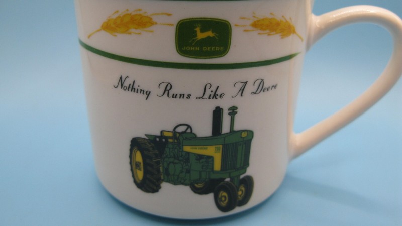 John Deere "Amber Waves" Coffee Cup/Mugs by Gibson- “Nothing Runs Like A Deere” gallery