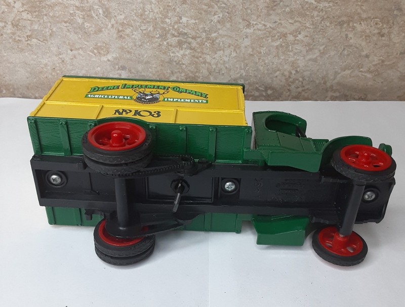 2x ERTL 1926 Mack Bulldog John Deere Diecast Trucks Coin Banks No. 102 103 gallery