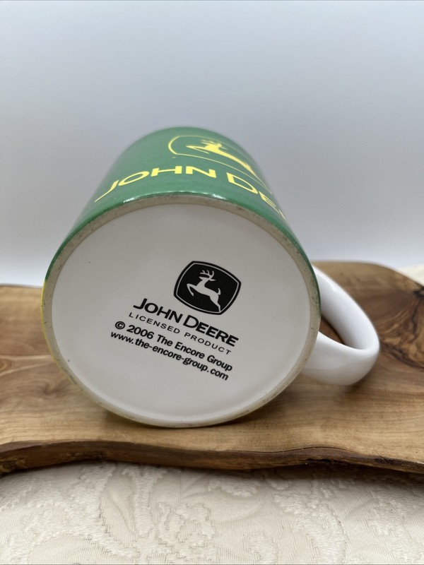 John Deere Logo Coffee Mug Green/Yellow 2006 gallery
