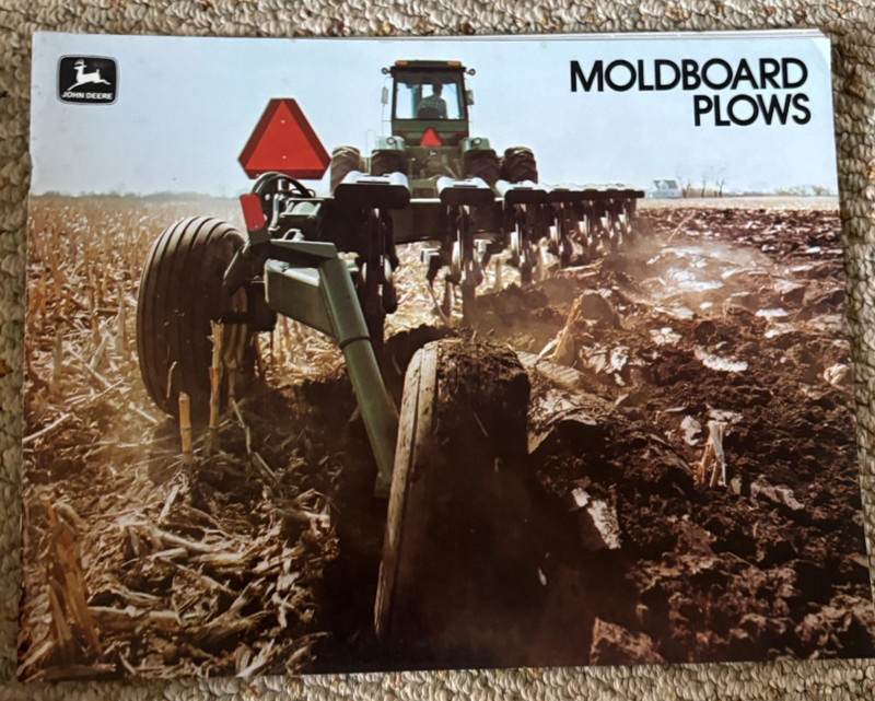 John Deere Moldboard Plows For 1978 Brochure FCCA25