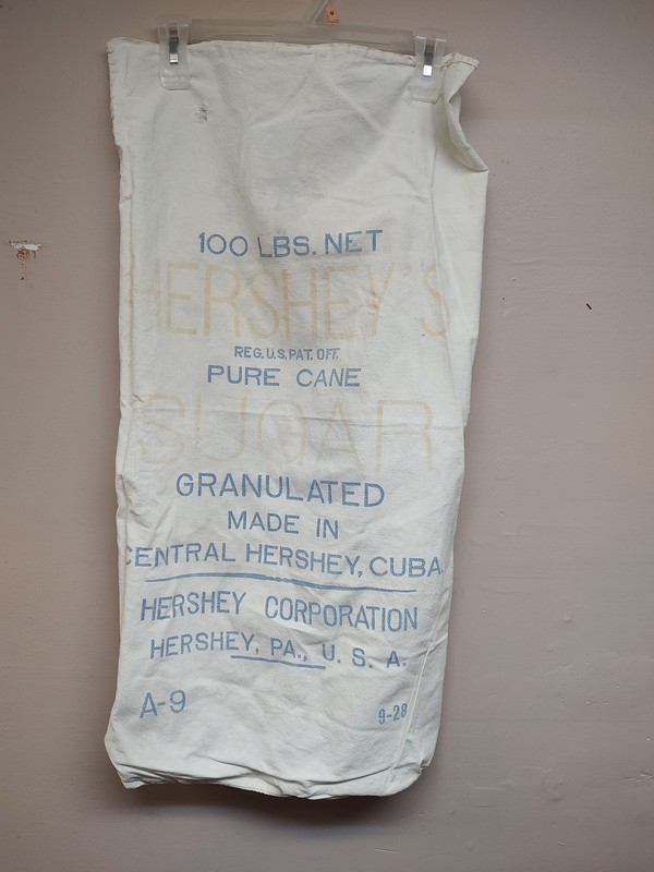 G.G. Kramp NY State US No 1 Cabbage 50 Lb/Hershey 100 Lb Cane Sugar Cuba Bag